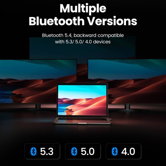 NEW UGREEN Bluetooth Adapter USB Bluetooth 5.4 for PC, Plug & Play Windows - Picture 8 of 10